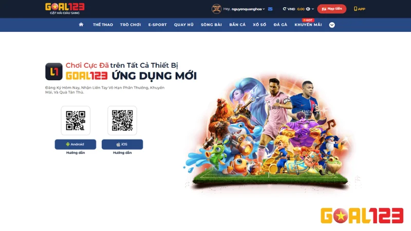 Trải Nghiệm Tuyệt Vời Tại GOAL123