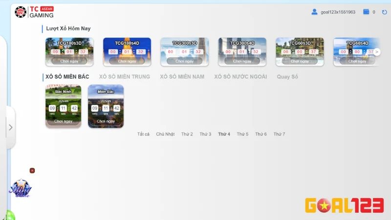 Tham Gia Chơi Xổ Số GOAL123