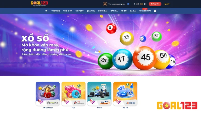 Xổ Số GOAL123: Khám Phá Thế Giới Lô Đề Online